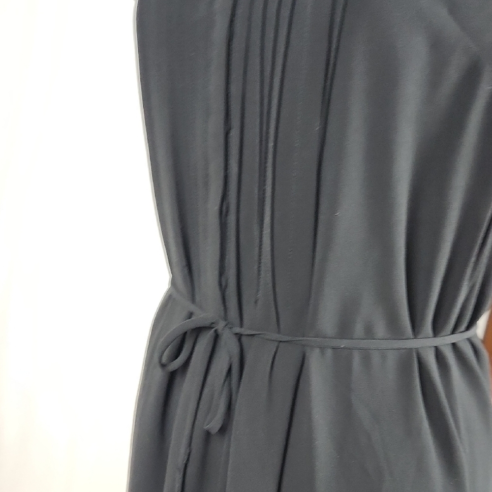 H&M Black Flutter Sleeve V-Neck Mini Dress - Picture 5 of 7
